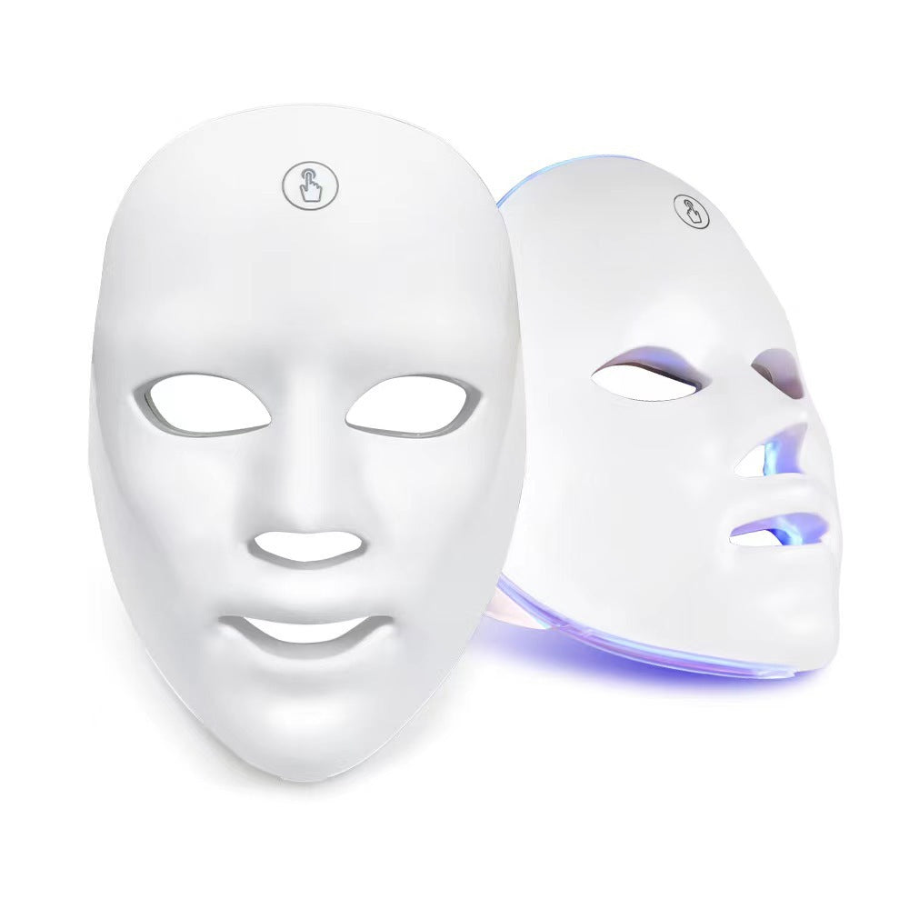 LED Photon Beauty Mask 7 Color Light Therapy Facial Device