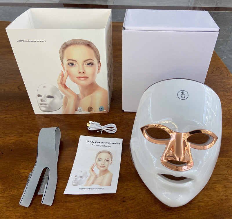 LED Phototherapy Facial Beauty Mask