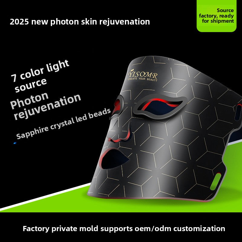 LED Phototherapy Facial Mask Skin Rejuvenation Device