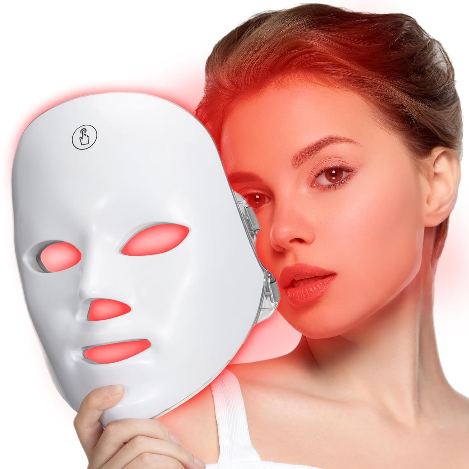 LED Phototherapy Facial Beauty Mask