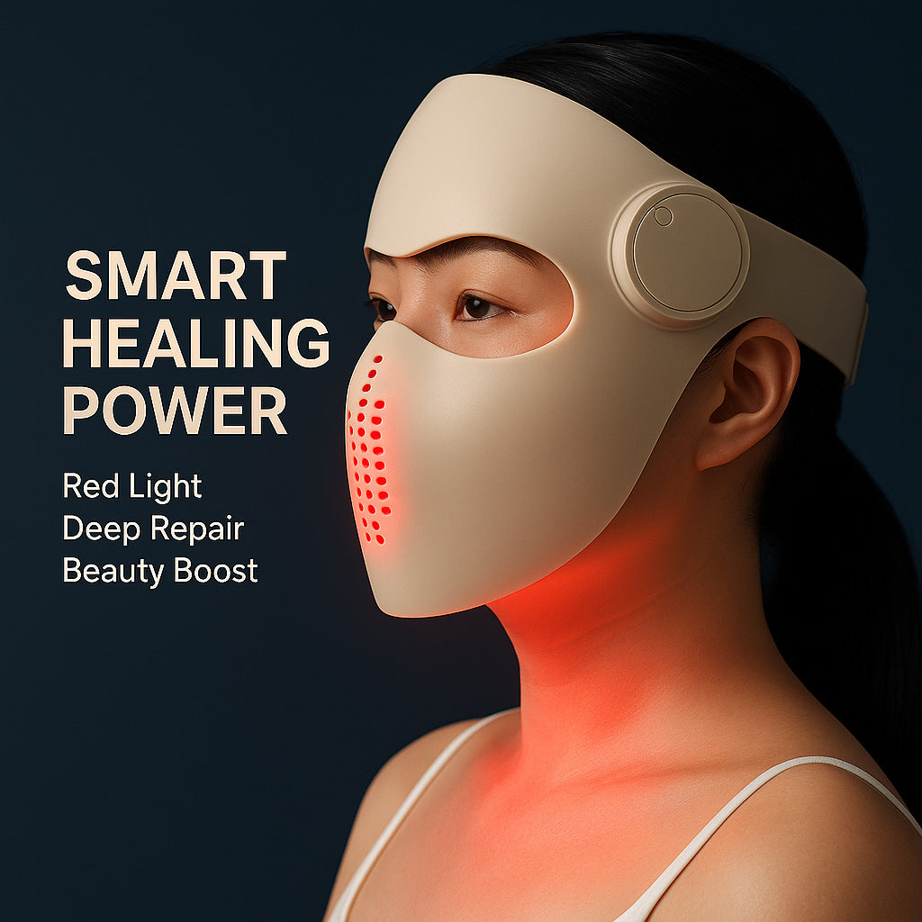 Handheld LED Laser Skin Rejuvenation Mask