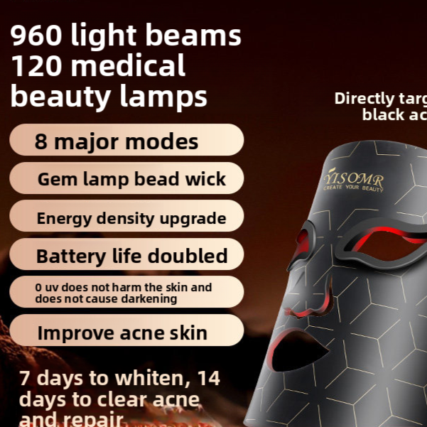 LED Phototherapy Mask Skin Rejuvenation Device