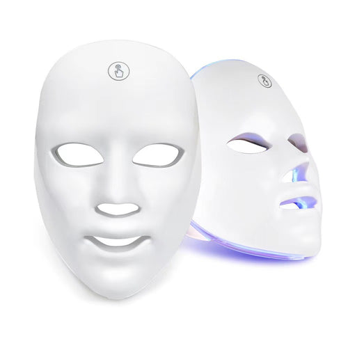 LED Photon Beauty Mask 7 Color Light Therapy Facial Device