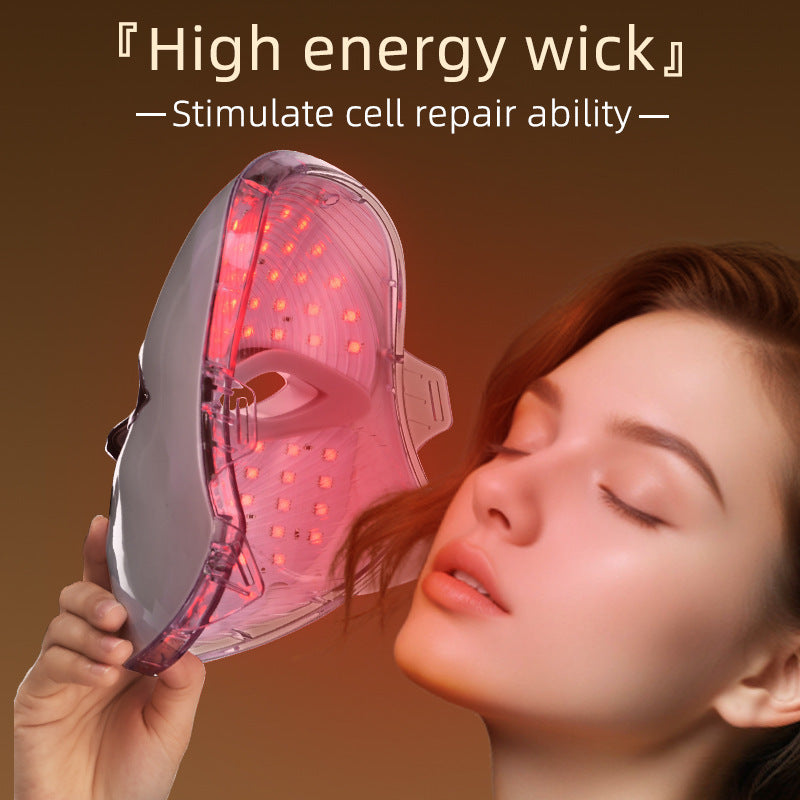 Rechargeable LED Light Therapy Facial Mask