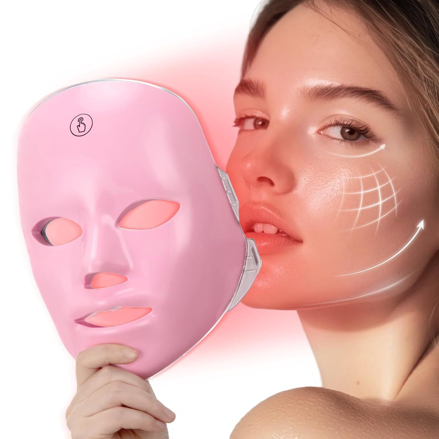 LED Phototherapy Facial Beauty Mask